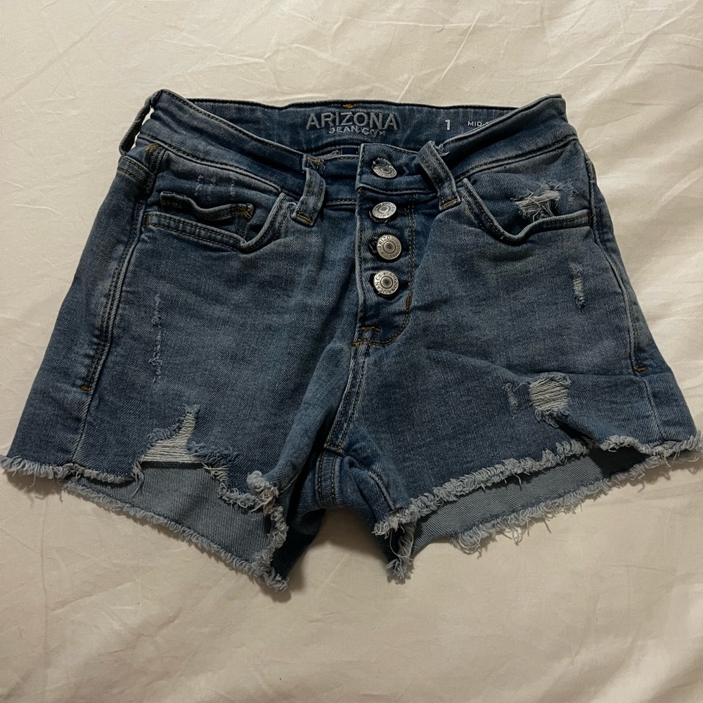 Arizona Jean Company Women's Blue Denim Shorts